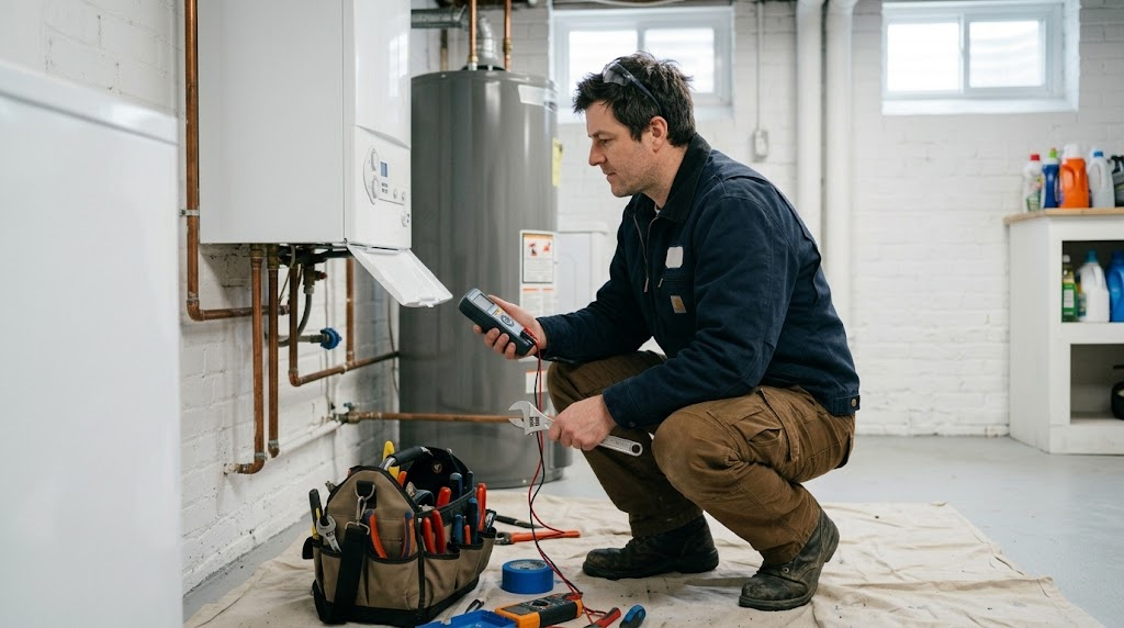 Residential gas boiler system installation and repair in Hunts Point, Bronx